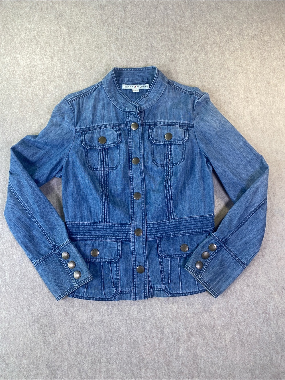 Tommy Hilfiger Blue Jean Jacket Denim Blazer